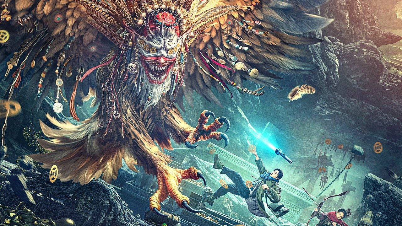 Tiankeng Hawk Hunting backdrop