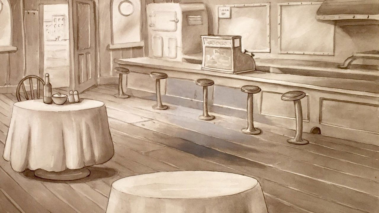 We Aim to Please backdrop