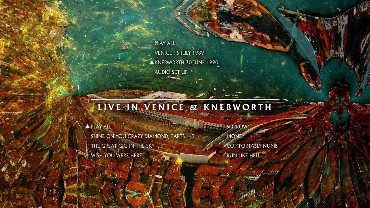 Pink Floyd: Knebworth Concert 1990 backdrop