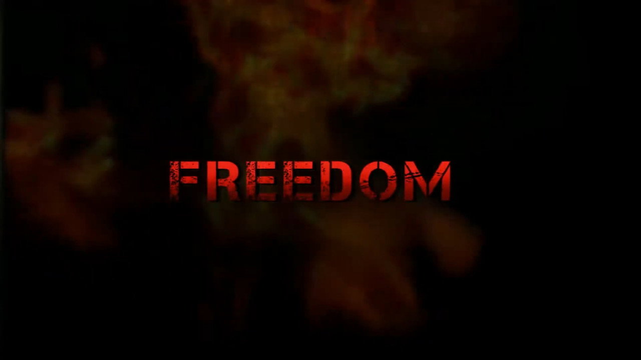 Freedom backdrop