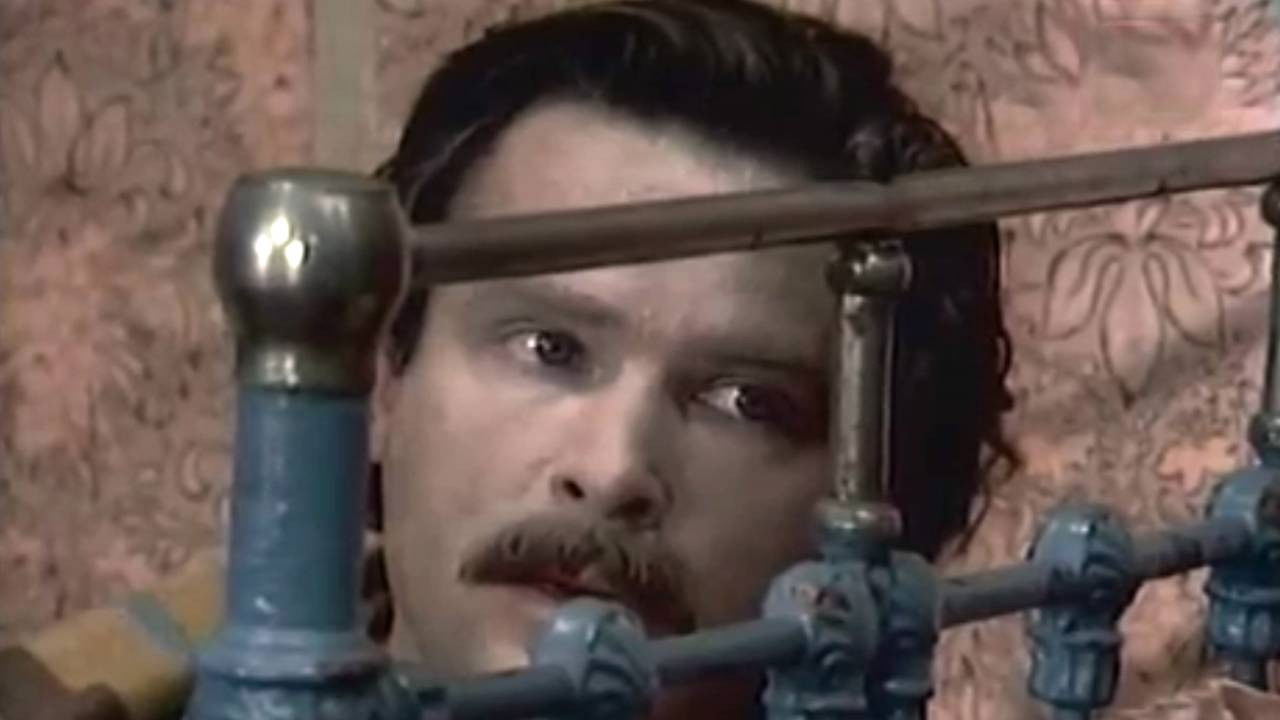 At the Blue Bay backdrop