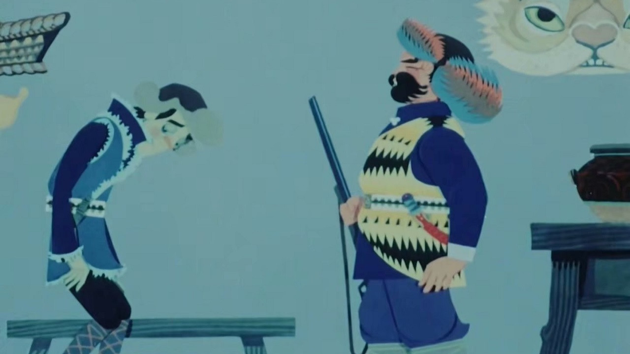 The Fox and the Hunter backdrop