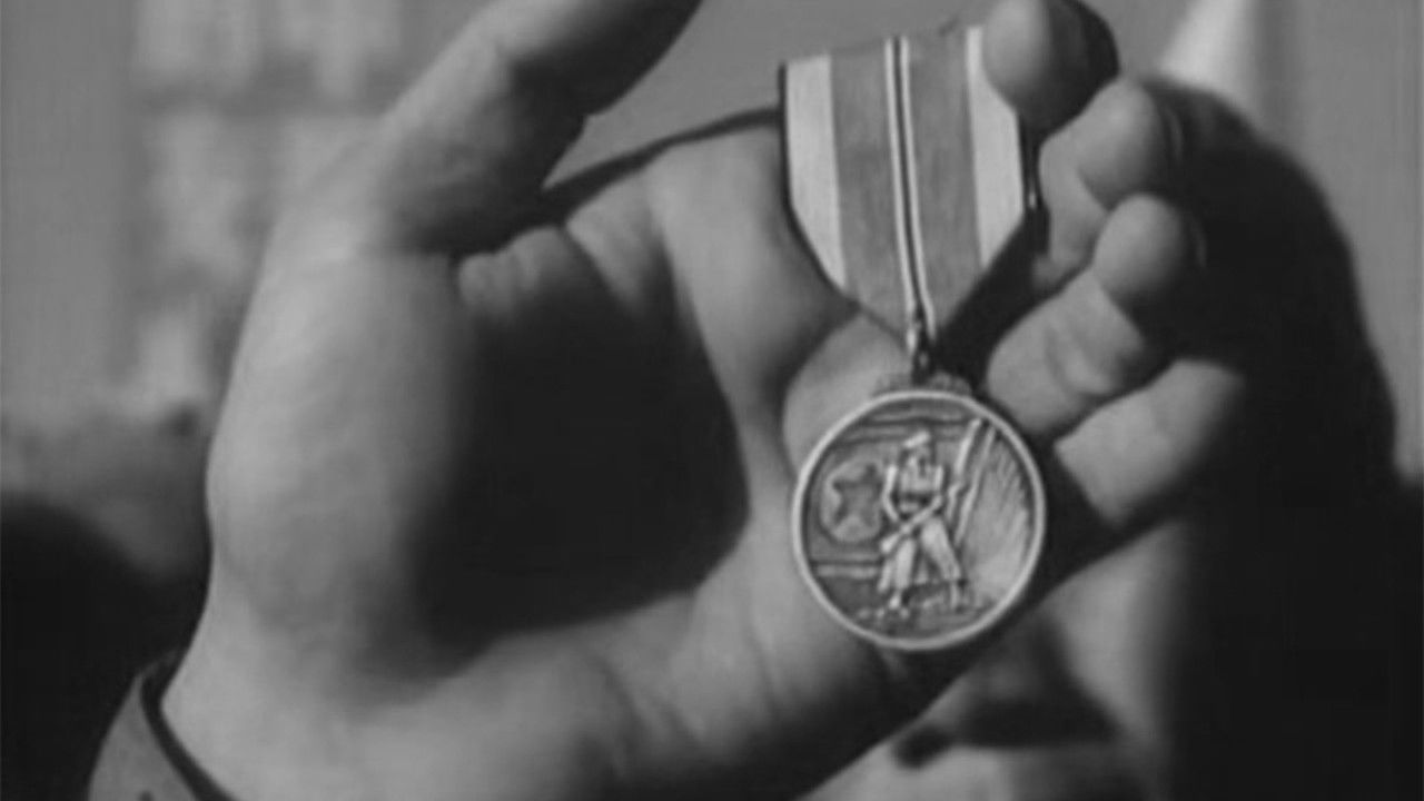 The Blind Man backdrop