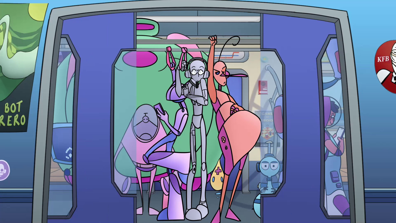 Mecha Meraki backdrop