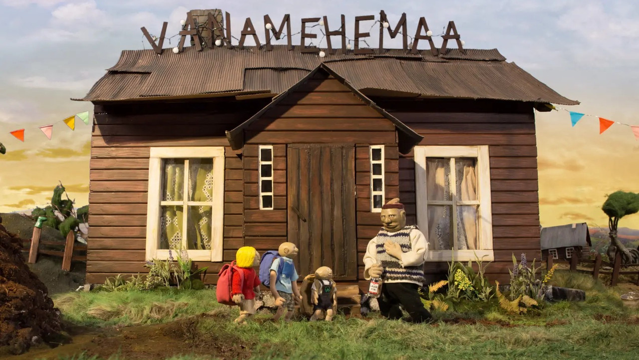 The Old Man and Gasworm backdrop