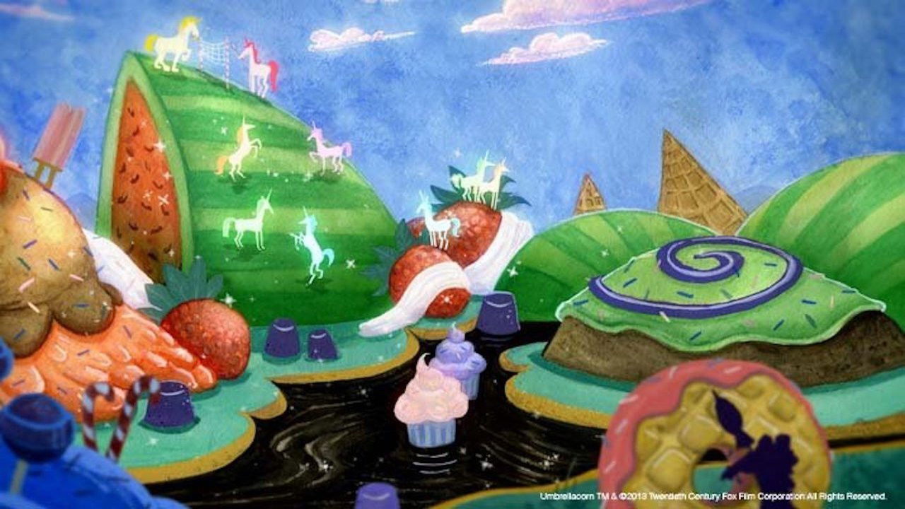 Umbrellacorn backdrop