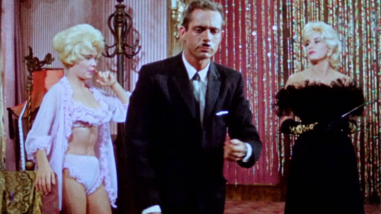 The Bellboy and the Playgirls backdrop