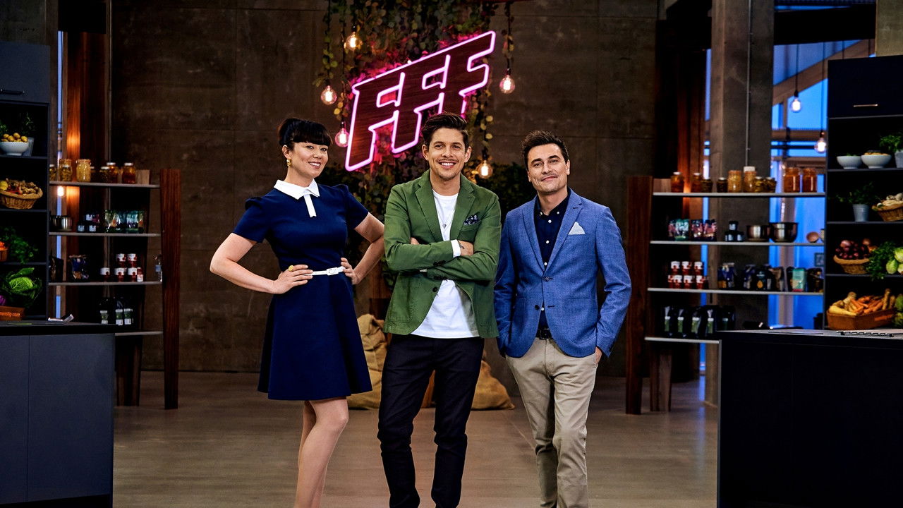 Family Food Fight backdrop