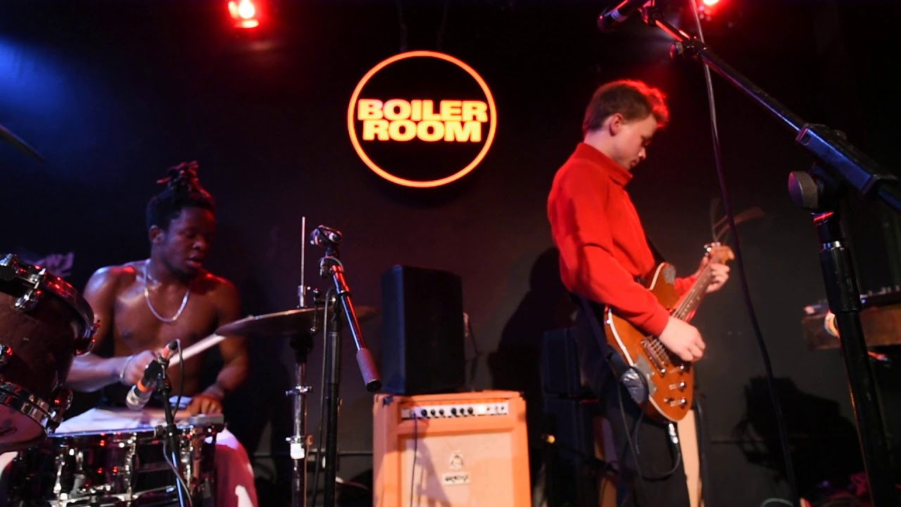 Black Midi: Boiler Room London: Battles & Black Midi backdrop