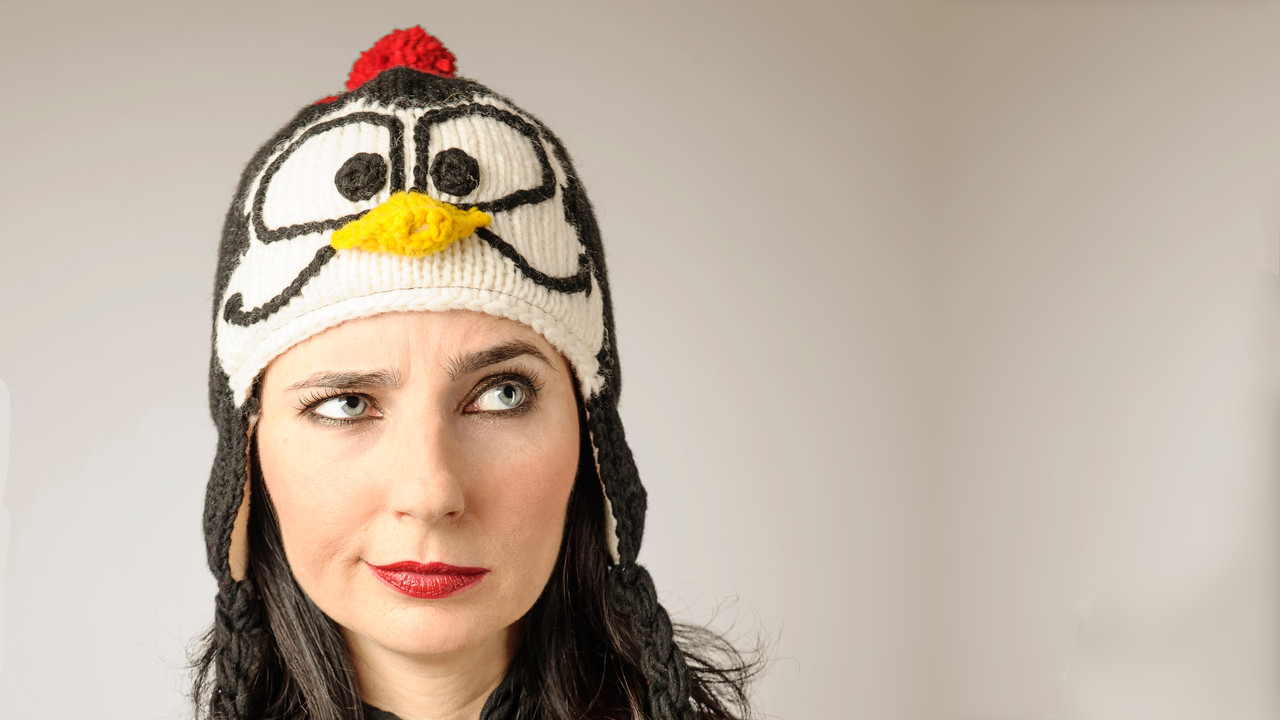 Nadja Maleh - "Best-of Kabarett" backdrop