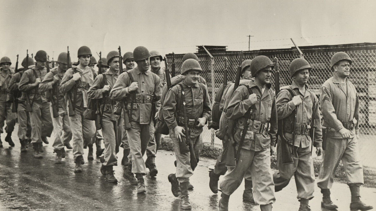 Here Come the Marines backdrop