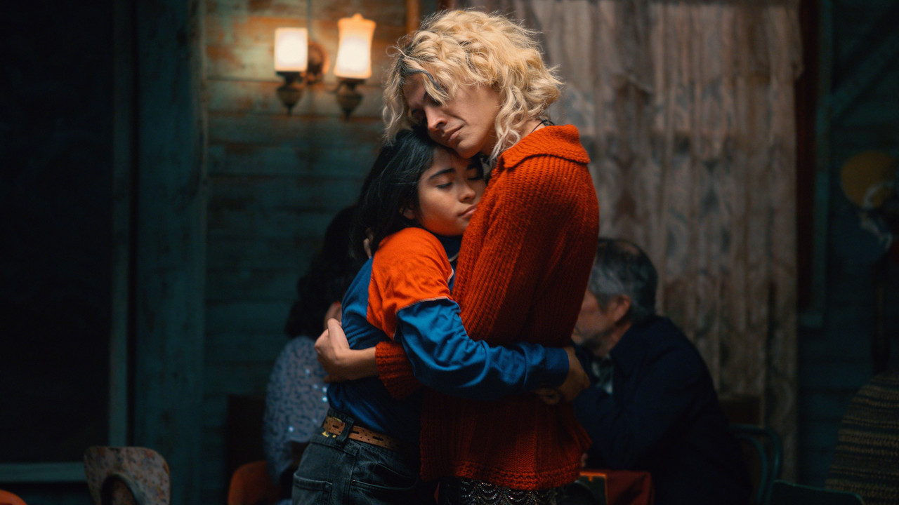 The Mysterious Gaze of the Flamingo backdrop