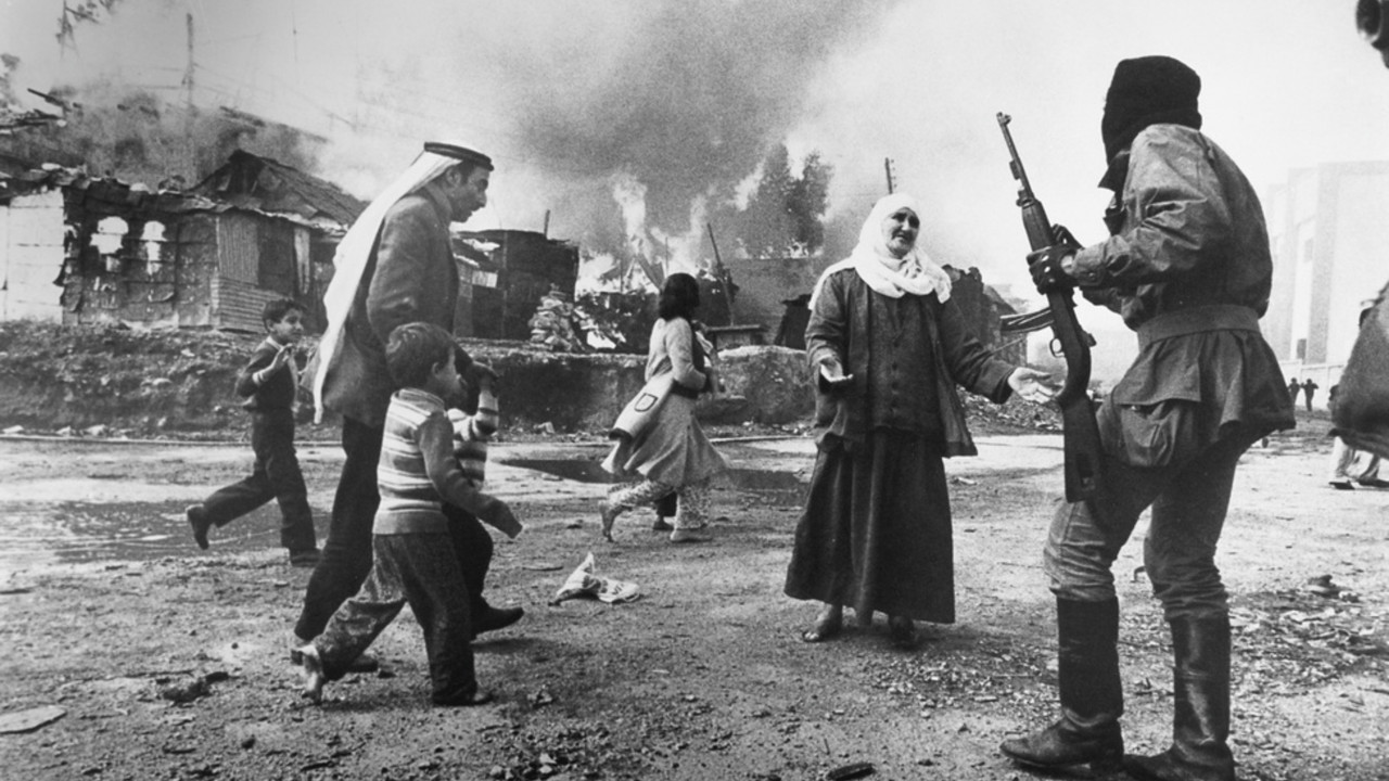 Tall el Zaatar backdrop