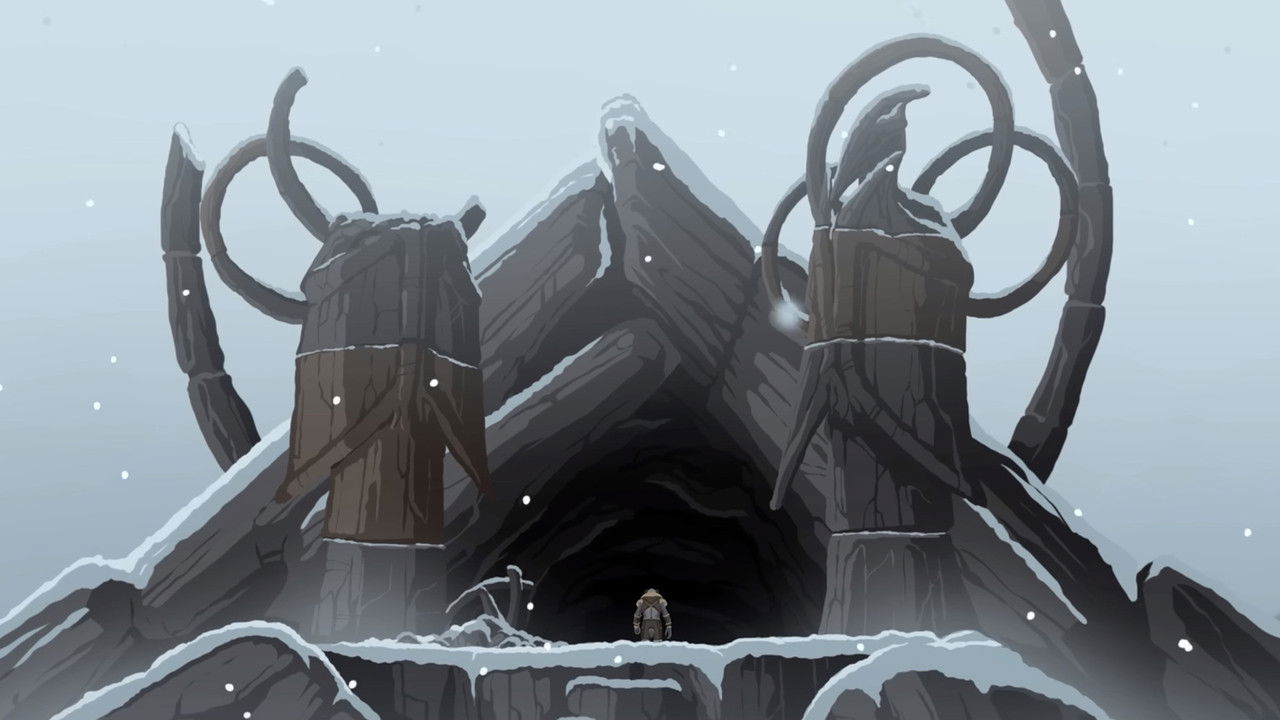 Winter Weathered backdrop