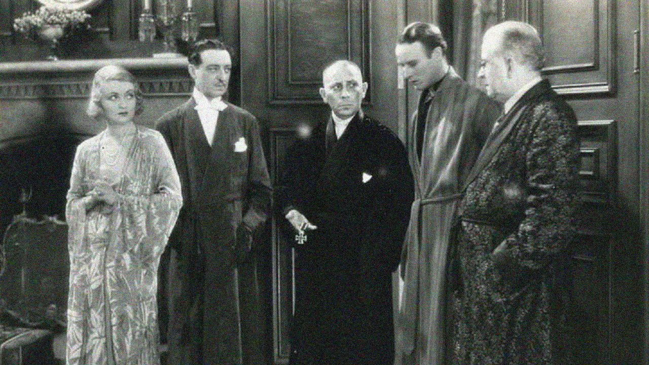 Three Faces East backdrop