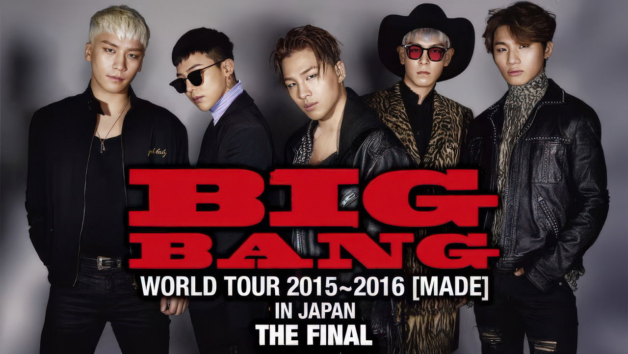 BIGBANG WORLD TOUR 2015~2016 [MADE] IN JAPAN: THE FINAL backdrop