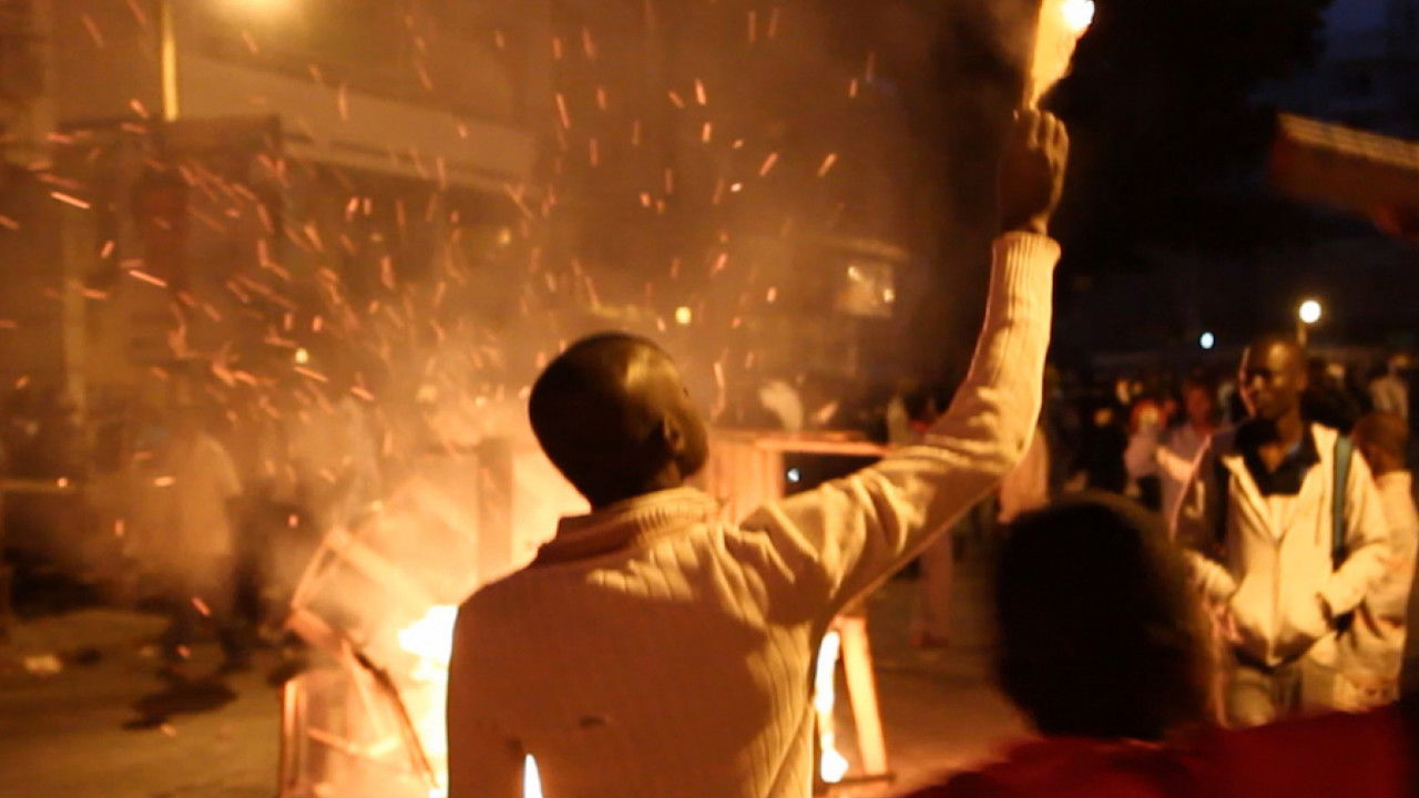 The Revolution Won't Be Televised backdrop