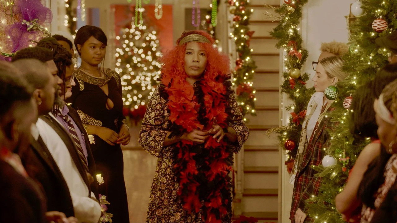 Never Alone For Christmas backdrop