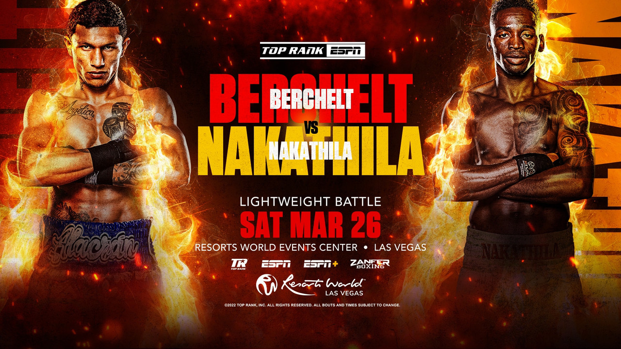 Miguel Berchelt vs. Jeremiah Nakathila backdrop