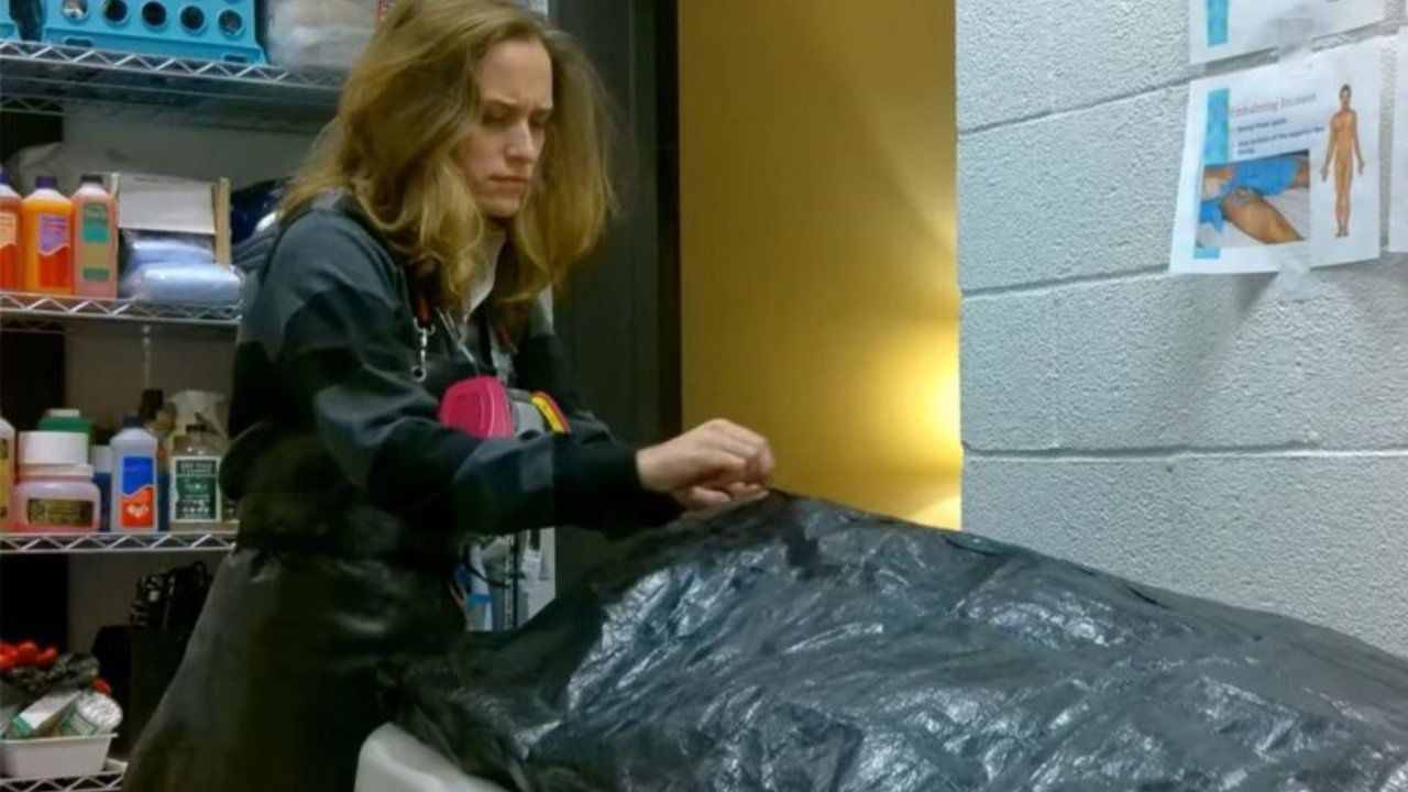 The Decedent backdrop