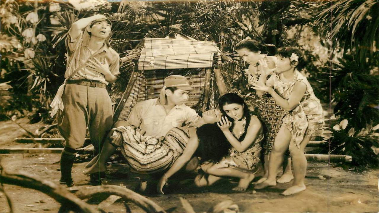 The Paradise Island Story backdrop