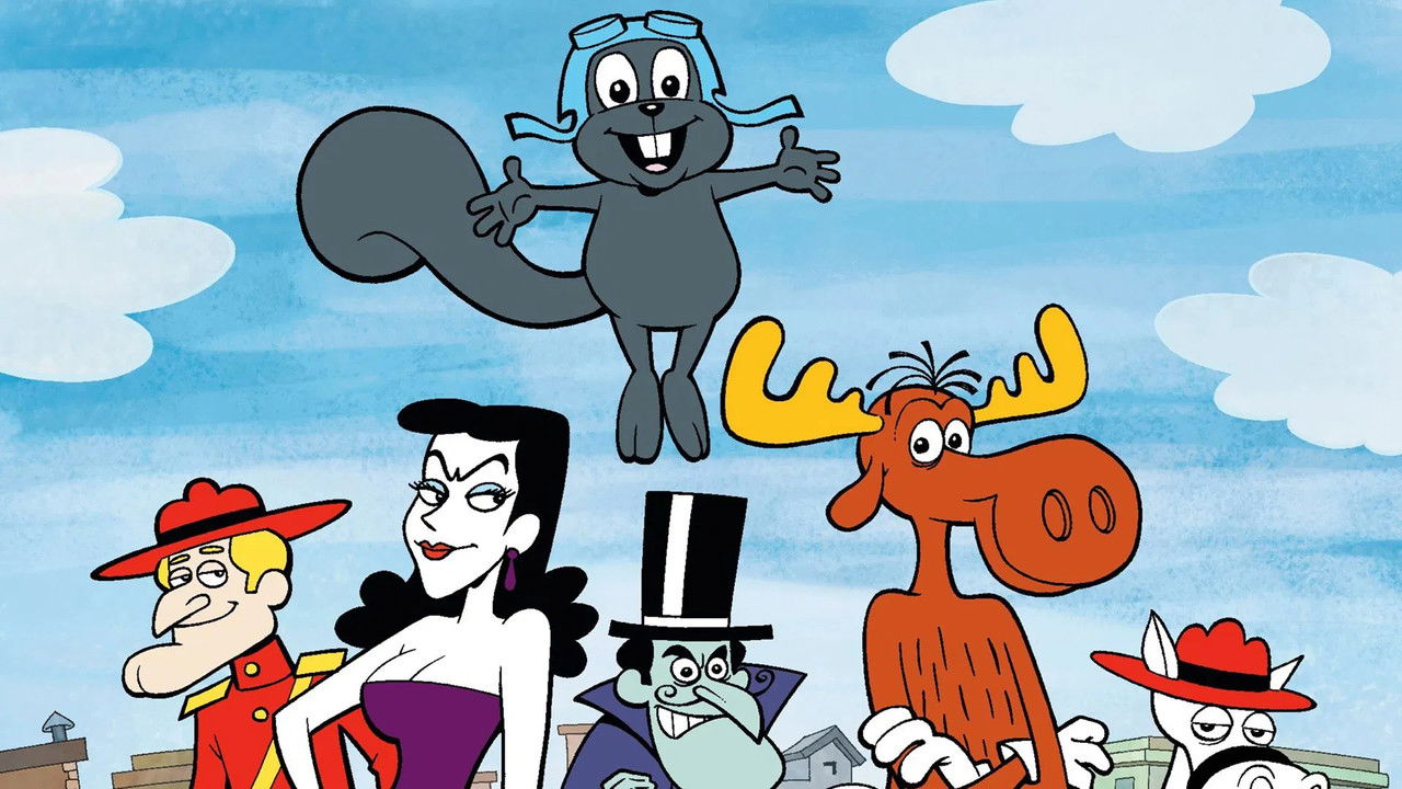 The Adventures of Rocky and Bullwinkle and Friends backdrop