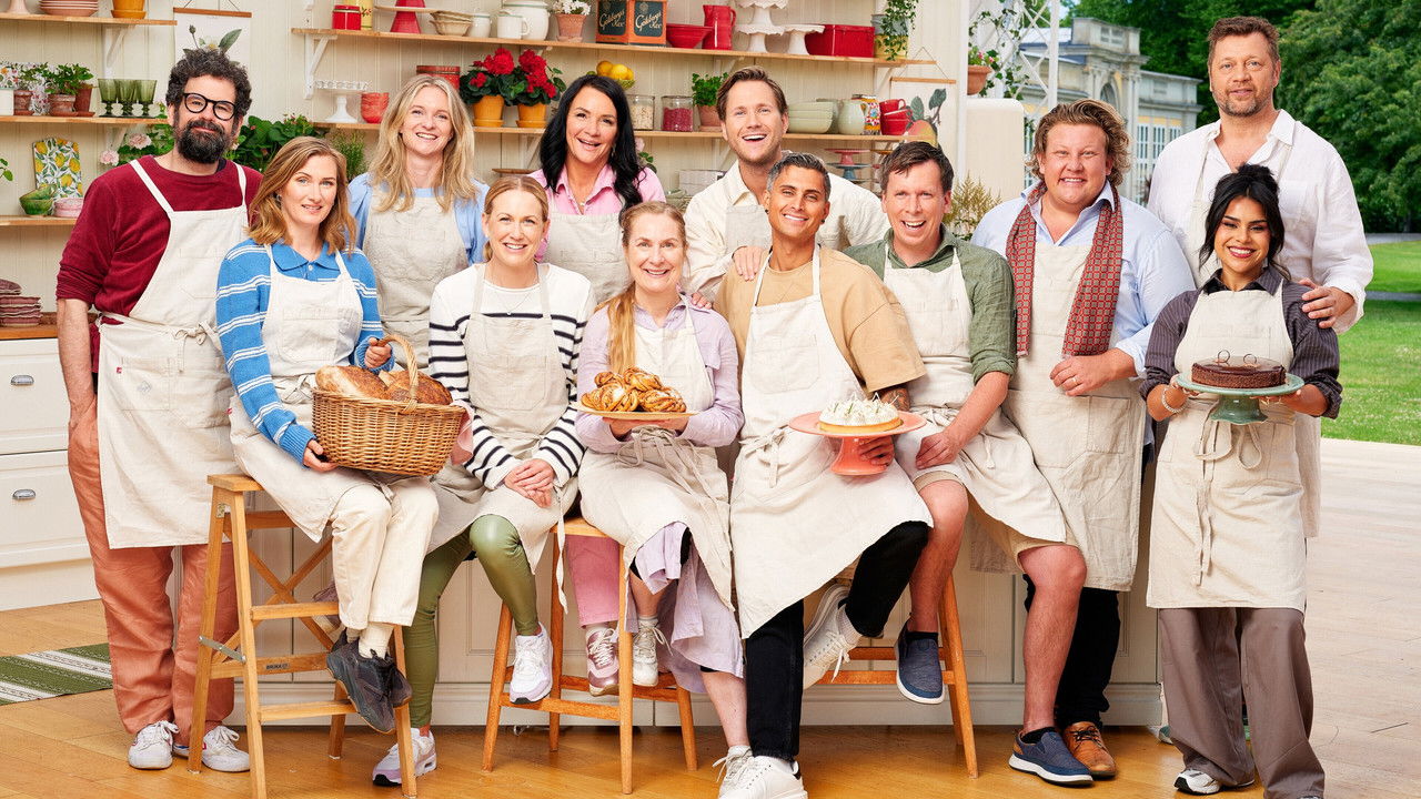 Hela Kändis-Sverige Bakar backdrop