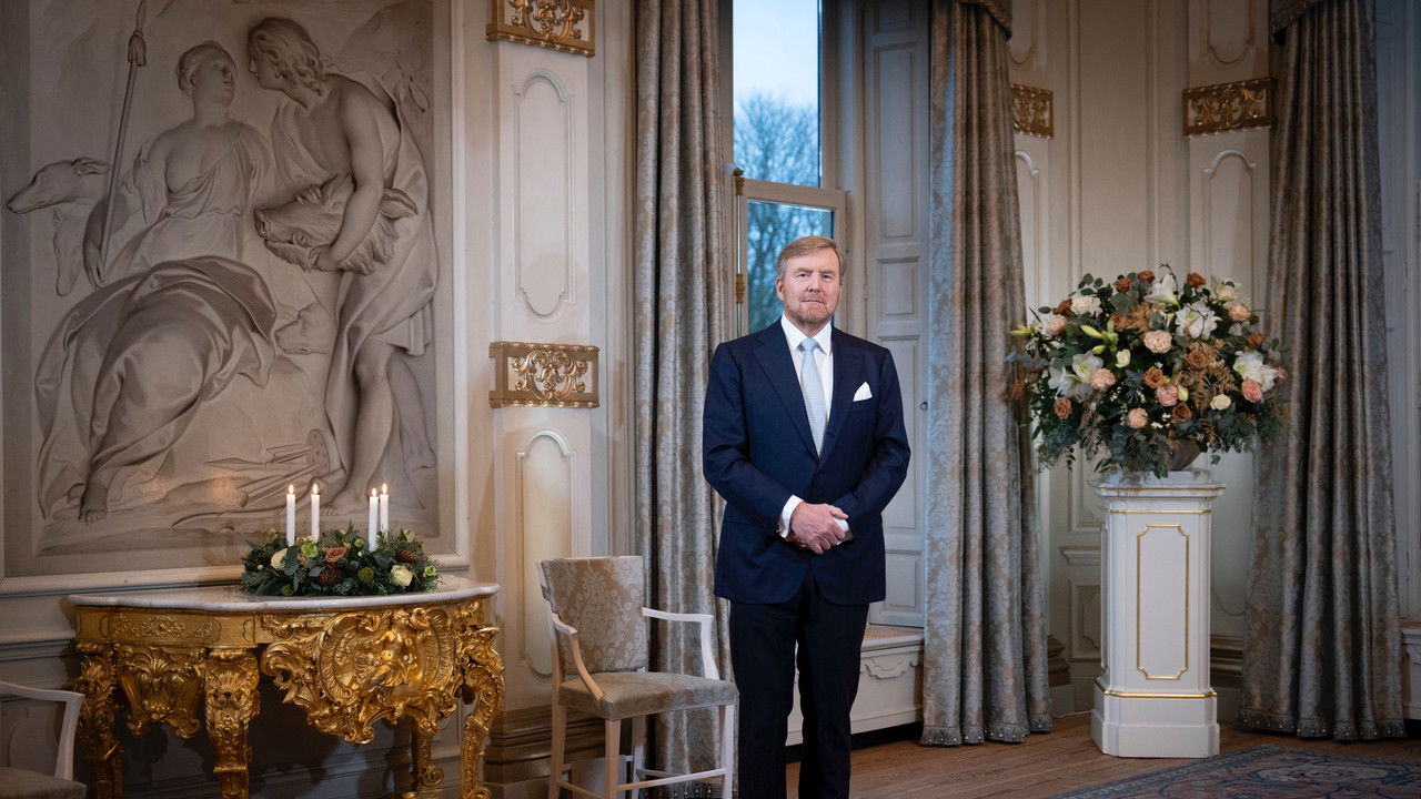 Kersttoespraak Zijne Majesteit de Koning backdrop