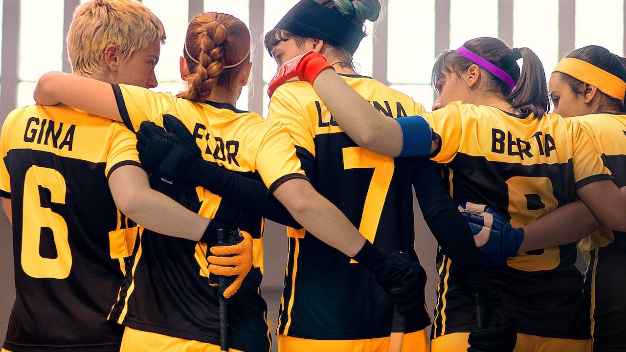 The Hockey Girls backdrop