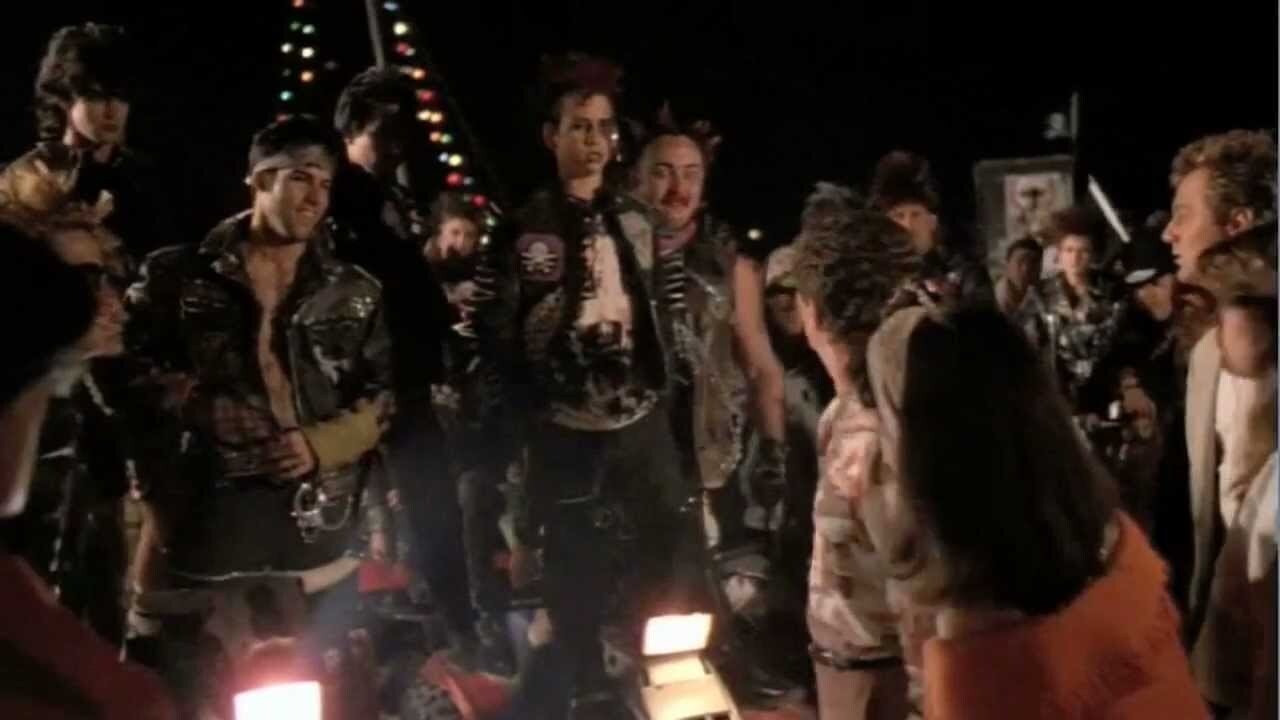 Back to the Beach backdrop