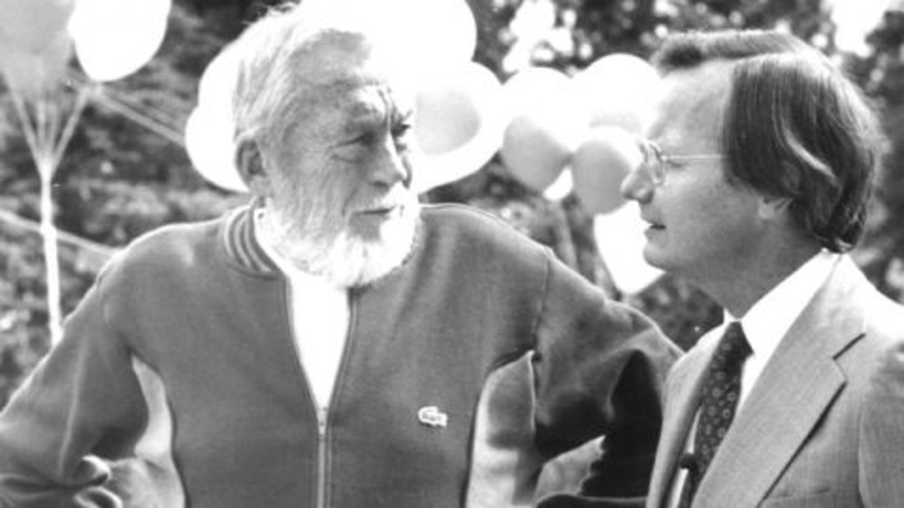 Creativity with Bill Moyers: John Huston backdrop