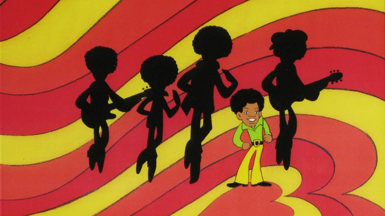 The Jackson 5ive backdrop