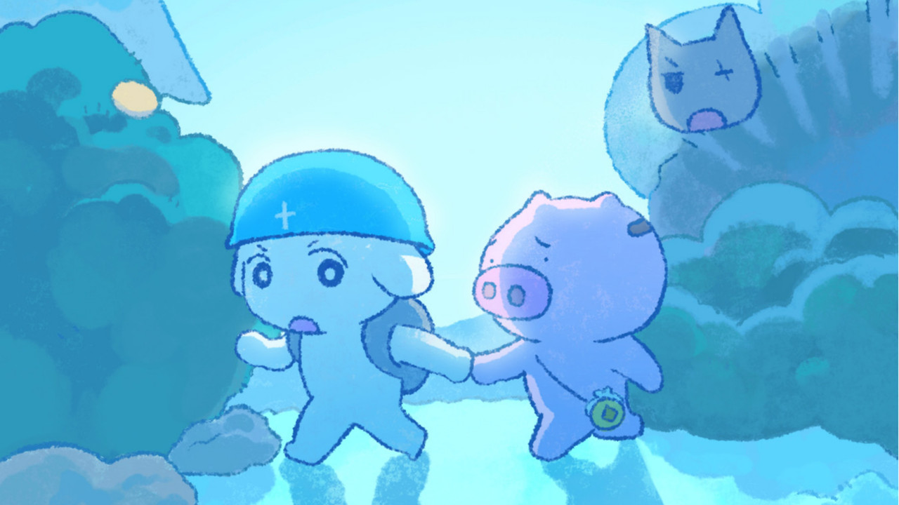 乐乐便利店 backdrop