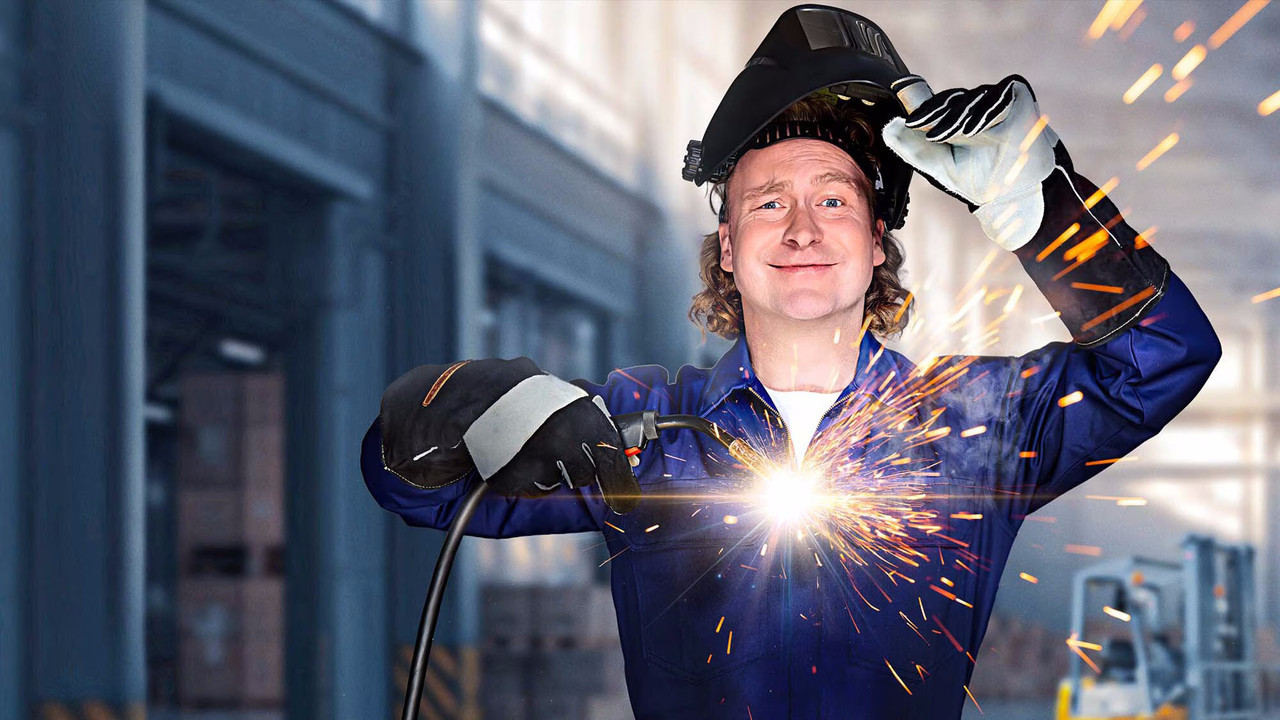 Blue Collar backdrop