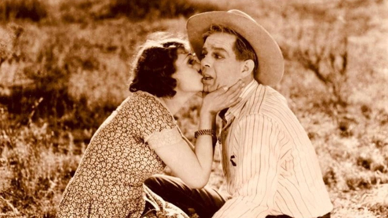 The Mounted Stranger backdrop