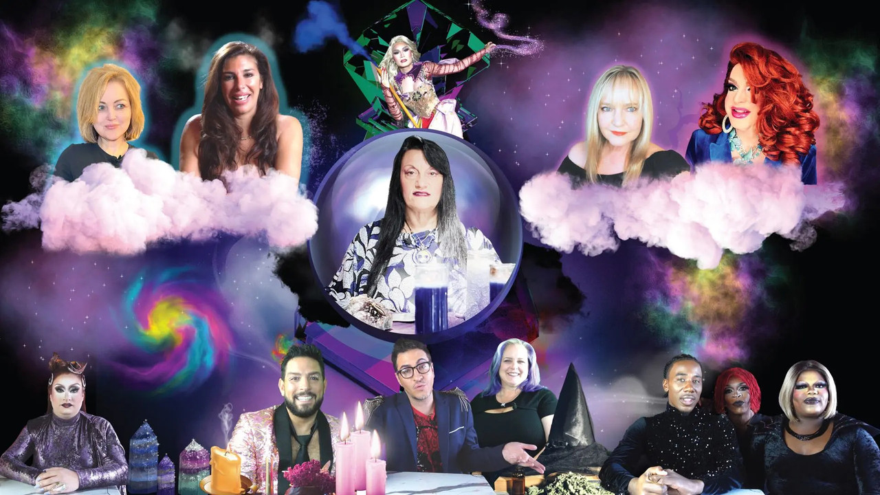 A Séance with the Queens backdrop