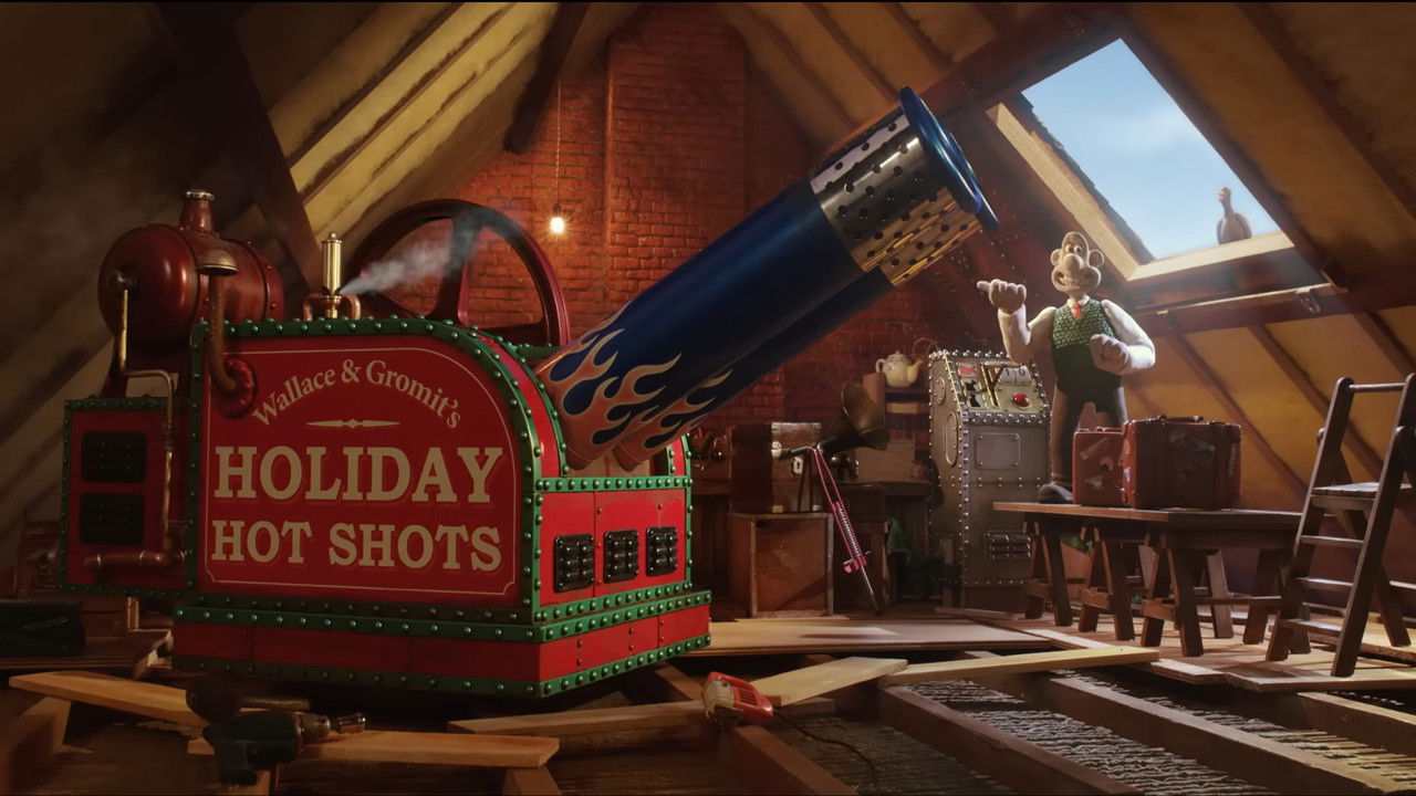 Wallace & Gromit x Visit England backdrop