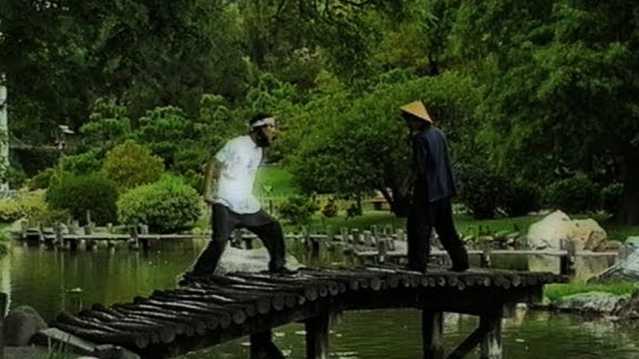Bailando con el peligro backdrop