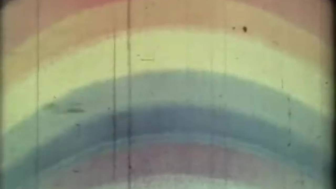 A Magic Rainbow backdrop