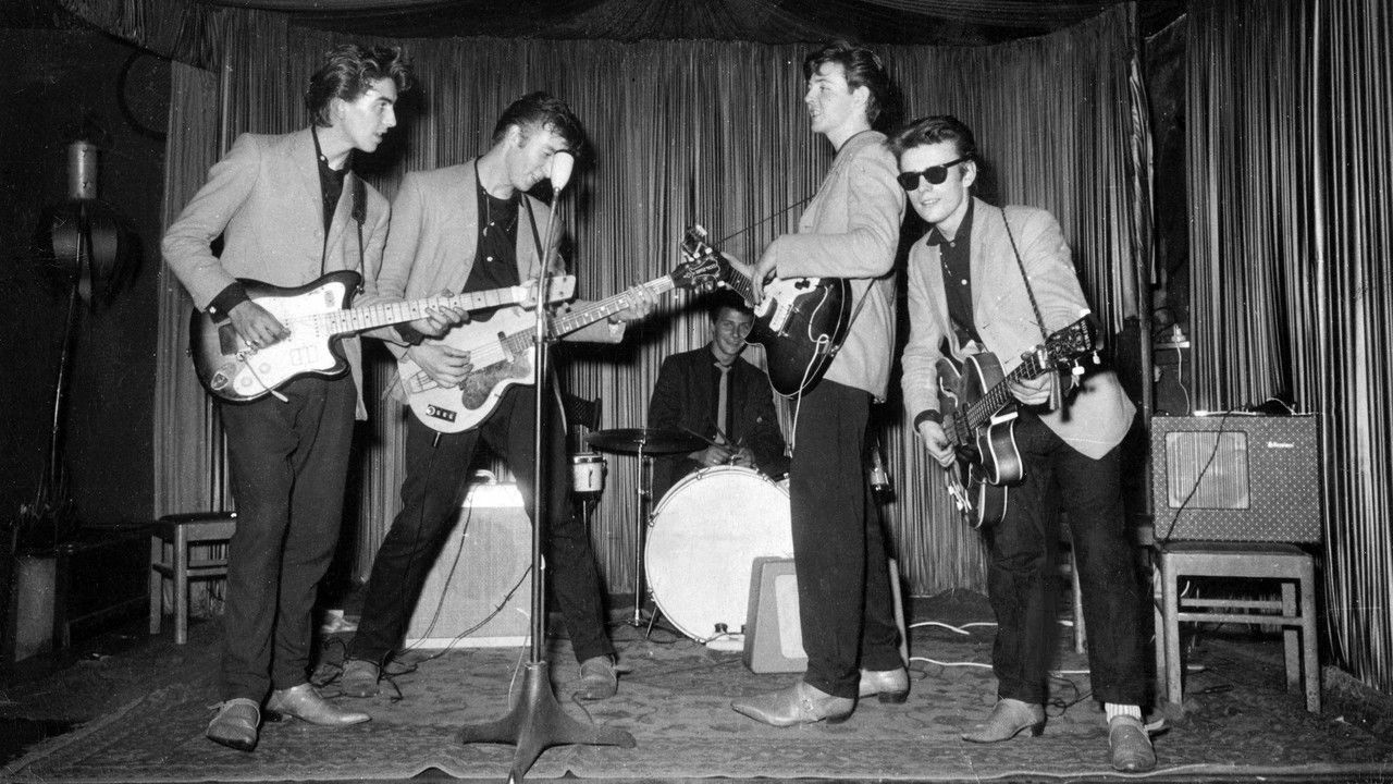 No Hamburg, No Beatles backdrop