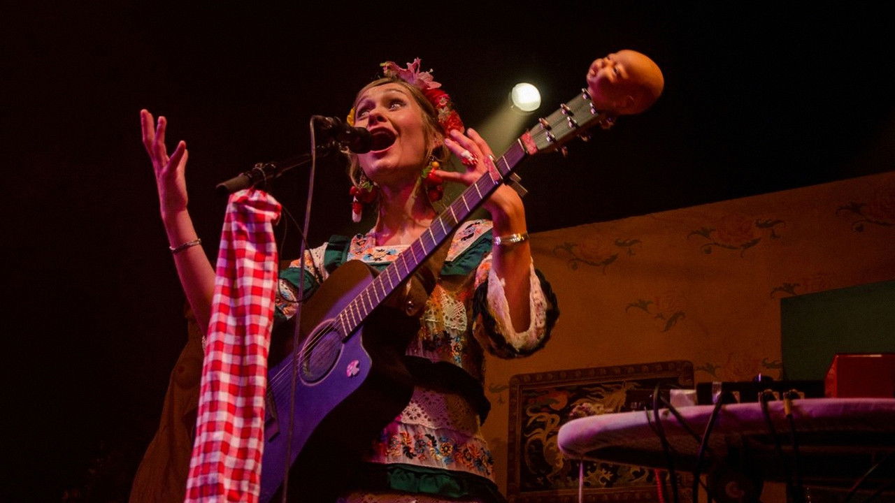 GiedRé à l'Olympia backdrop