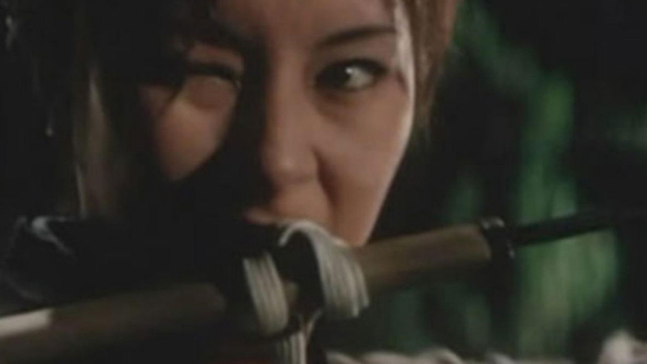 Lefty Fencer backdrop