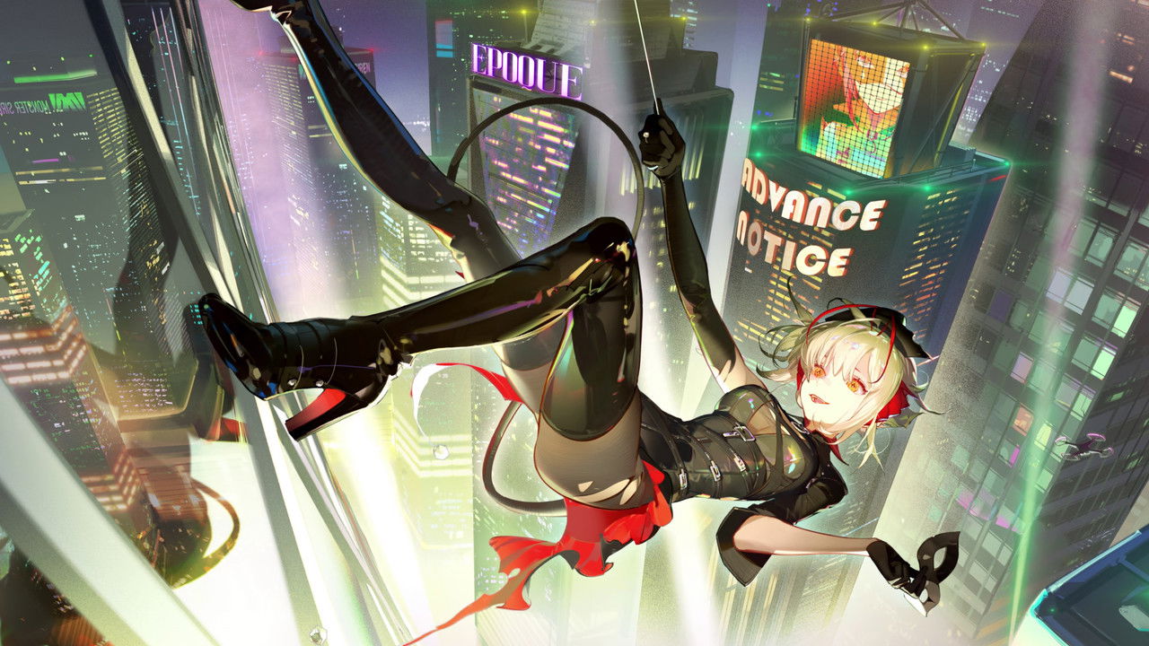 Arknights: Ambience Synesthesia 2023 Wanted backdrop