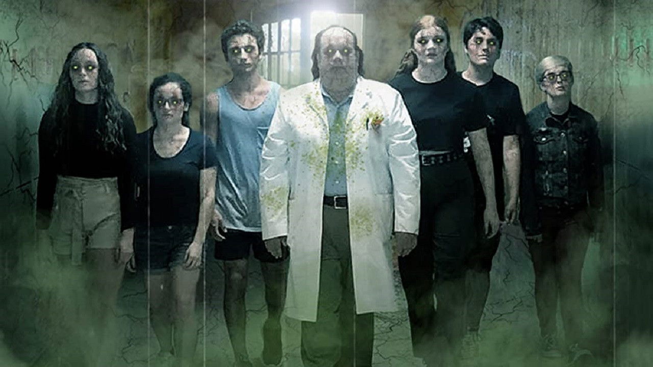 The Zombie Club backdrop