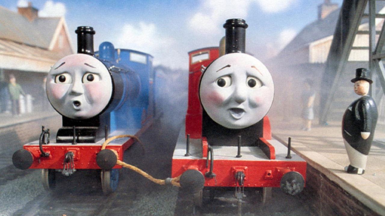 Thomas & Friends: Thomas & His Friends Get Along backdrop