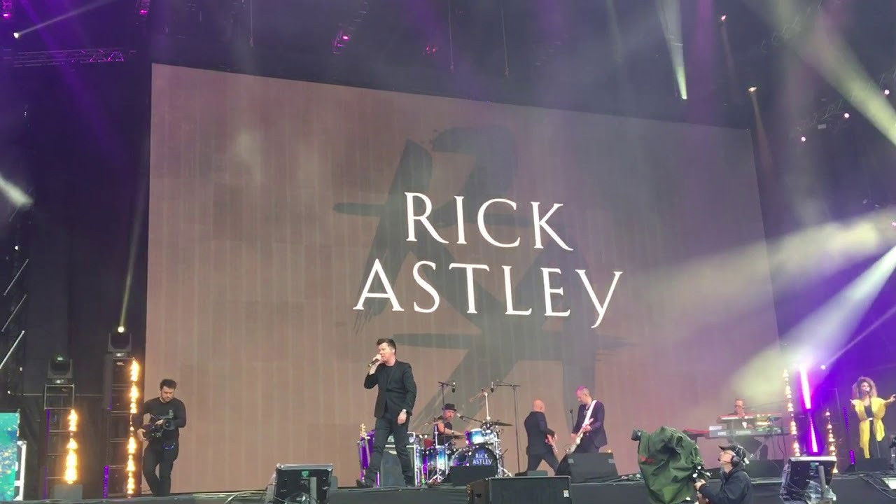 Rick Astley BBC Radio 2 Live In Hyde Park backdrop