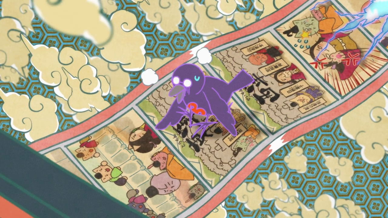 Eiga Neko Neko Nihonshi: Ryouma no Hachamecha Time Travel ze yo! backdrop