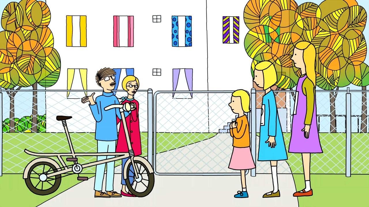 Me and My Moulton backdrop