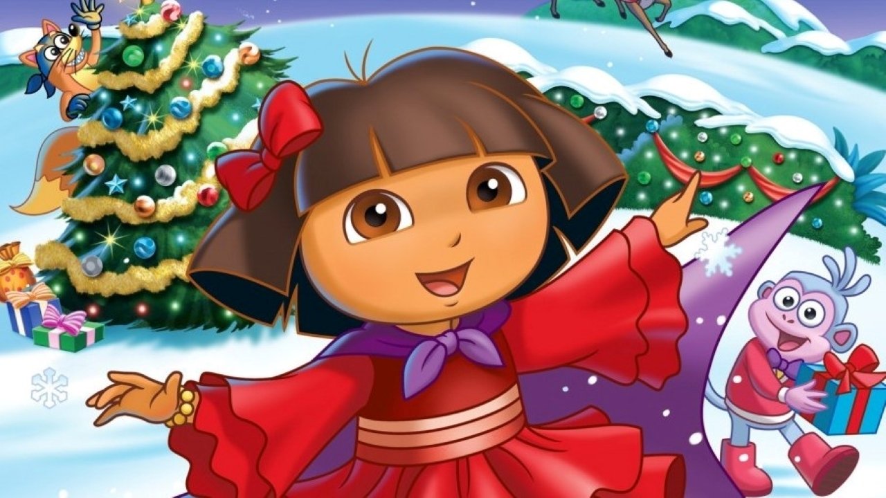 Dora the Explorer: Dora's Christmas Carol Adventure backdrop