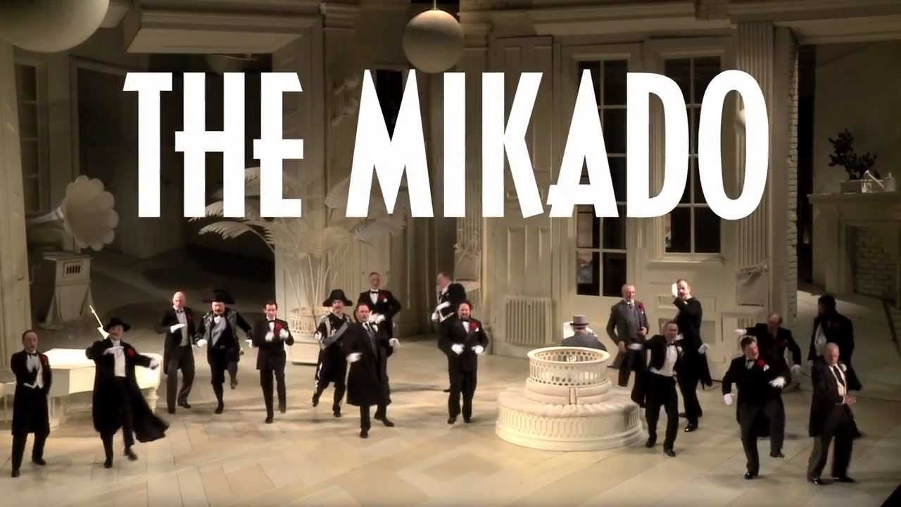 The Mikado backdrop